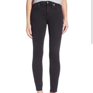 Madewell - Black High rise skinny jeans - Size 26